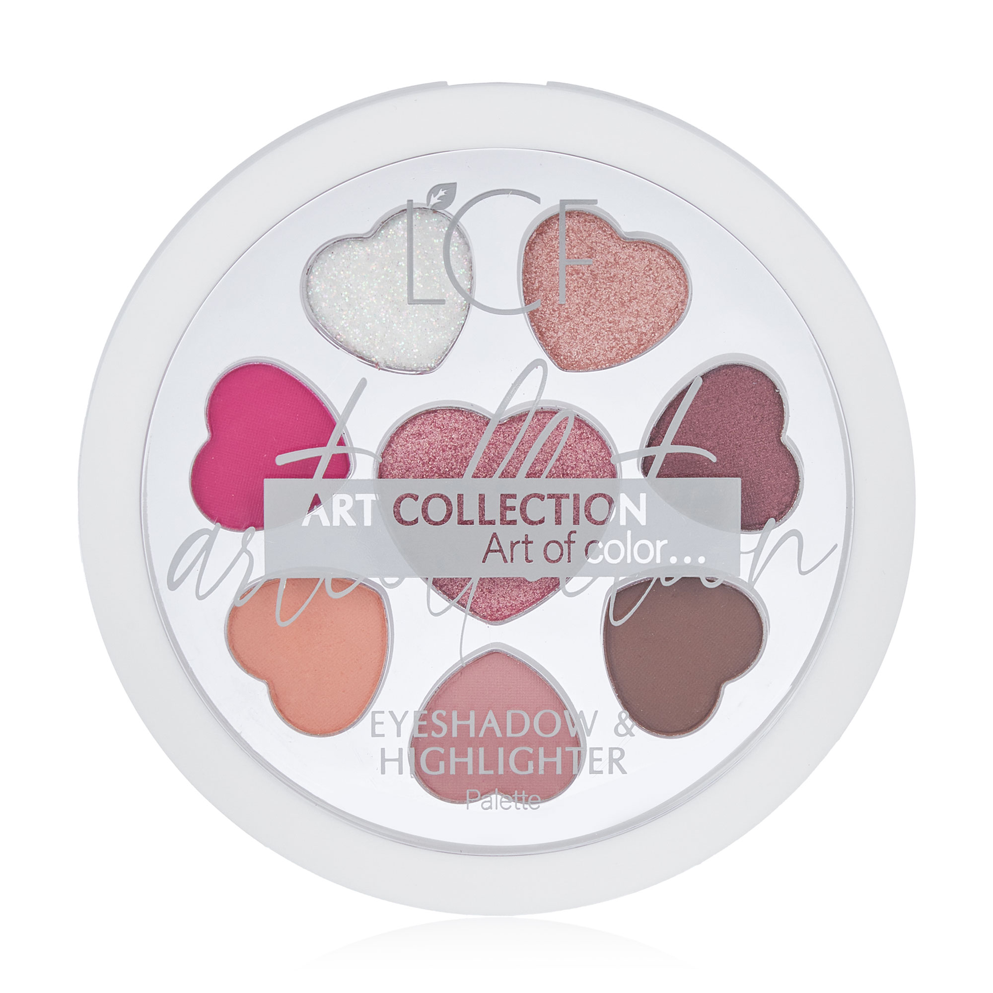 Палетка тіней для повік LCF Art Collection тон 2, 6.1 г